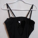 Jason Wu Black Bodysuit with Strappy Design Lace Size XL Photo 8