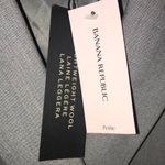 Banana Republic  Suit Jacket Double Breasted Grey/ Gray Sz 12P NWT Petite Photo 2