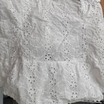 Princess Polly  strapless top eyelet embroidered Parle Anglais Ivory Lower Impact Photo 3