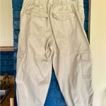 Old Navy Neutral Cream Women’s Cargo Pants Photo 1