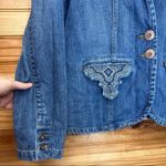 Y2K Z. Cavaricci vintage denim western embroidered jacket extra large Blue Size XL Photo 1