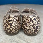 Journee Collection  Leopard Print Dorsay Divina Flat Sandals Size 8 Photo 2