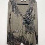 Miss Me Y2K Vintage Womens Cardigan Large Bohemian Fairygoth Whimsygoth Grunge Photo 0