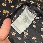 Molly Bracken  Black and Gold Floral Blouse Size Small Photo 3