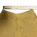 The Lullaby Club Alex Yellow Rib Knit Cotton Shorts Size S/M Photo 5