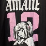 Death Note Kira Misa Amane Anime Long Sleeve T-Shirt XL Photo 2