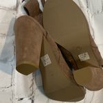 NO DOUBT Faux Suede Peep Toe Booties Photo 6