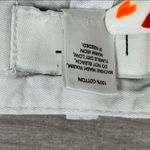 Loft  Flat Front Cotton Twill 4” Chino Shorts Stone Beige 6 Photo 5