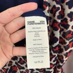 Diane Von Furstenberg DVF shirred leopard printed midi wrap dress‎ NWT Photo 4