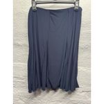 CHAPS ralph lauren Women’s Midnight Blue Skirt Size Large Photo 4