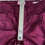 frame denim  Le Skinny pants size 27 distressed purple Photo 11