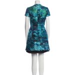 Proenza Schouler $3500  Leather-trimmed bouclé-jacquard dress. Sz 2 Photo 10