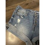 Wallflower The Sky High Curvy Fit Denim Shorts Woman’s Size 7 Blue Photo 2