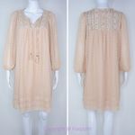 Anthropologie  One September Anwen Peasant‎ Shift Baby Doll Dress, size M Photo 3
