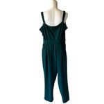 Rachel Roy NWOT Rachel  Wide Leg Jumpsuit Belted In Pine Green Photo 5