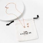 Coach Necklace And Earrings Set Photo 1