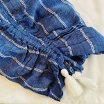 Blue Island cropped pant with tassel detail size SMALL Photo 3