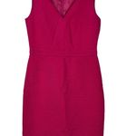 Max Mara Vintage Made In Italy Textured Sleeveless Pink Sheath Dress Size XS Photo 14
