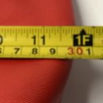 Marc Tetro Red White Black Westie Terrier Dog Striped Lined Clutch Makeup Pouch Photo 12