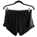 Victoria's Secret Victoria’s Secret Victoria Sport Black Spell Out Sweat Shorts Photo 1