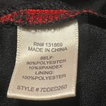 Thirty Thirty L Velvet Rose Open Back Mini Dress Black Size L Photo 5