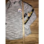 NFL Pittsburgh Steelers‎  Team Apparel Women's Hoodie Size Small Grey BNWT Photo 4