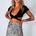 Princess Polly Leopard Mini Skirt Photo 0