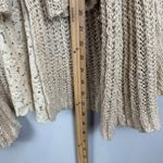 Knitted‎ & Knotted Sirretta Cardigan Women's XS Beige Anthro Open Photo 11