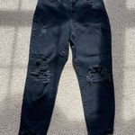 SO Distressed Black Junior’s Mom Jeans Photo 0