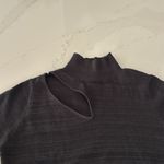 Elan  Asymmetric Cutout Sweater Photo 6