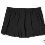 Aqua Green Women's Ruffle Swim Skirt - ® Black Photo 4