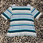 Croft & Barrow Blue striped shirt Photo 7