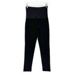 Pinkblush NWT Women’s Full Panel Maternity Leggings in Black Size Small Photo 1