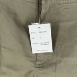 Boston Proper Boston‎ Proper Lightweight Stretch Cotton Seamed Straight Leg Olive Utility Pant Photo 5