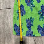 Free People  Mini Dress Cassie Dress Lime Blue Size S Summer Dress Photo 11