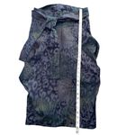 Avenue 7  New York & CO Women’s Size 4 straight & pencil Skirt Blue Cotton. Photo 4