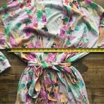 Soft Surroundings  Womens Blanca Floral Bath Robe Loungewear Pajamas Size 2X Photo 3