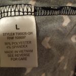 Daisy May  L Chevron Print Puff Shoulder Long Sleave Crop Top Photo 8