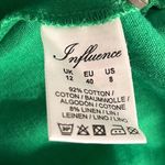 Christmas Linen Dress Kelly Green 12 Photo 9