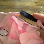 RARE Bape Vintage Ape Head Embroidered Baseball Hat Light Pink Bathing Ape Dad Photo 6