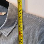 Desigual . Blue Embroidered Floral Bird Button Down Shirt Women's size Medium Photo 9