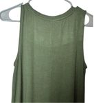 Time And Tru Women's Sleeveless Olive Green Women's Top Sz M Size M Photo 2
