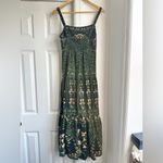 Farm Rio  Flowers Arch Black Sleeveless Maxi Dress Photo 3