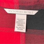 Victoria's Secret ❄️3/$20 VICTORIA’S SECRET Buffalo Plaid Short-Sleeve Flannel Button Down, XXL Photo 8