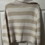 Striped Sweater Tan Photo 0