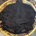 Torrid  FAUX SUEDE FRINGE MOTO JACKET SZ: 10 Photo 8