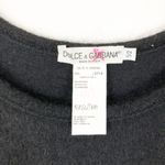 Dolce & Gabbana Dolce & Gabana Black Mohair Knit Jumper Dress Photo 3