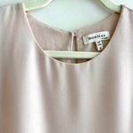 Monteau  Women’s Blush Pink Layered Basic Tank Top, Size Small Photo 4