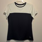 Tommy Bahama Golf- Navy Blue White Activewear Shirt Size M Photo 0