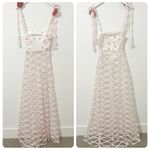 For Love & Lemons NWT NEW Giada Sheer Polka Dot Maxi Dress Size Medium M Photo 1